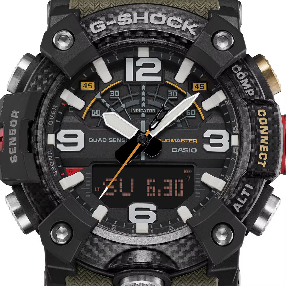 RELOJ G-SHOCK ANÁLOGO - DIGITAL HOMBRE GG-B100X-1A3DR