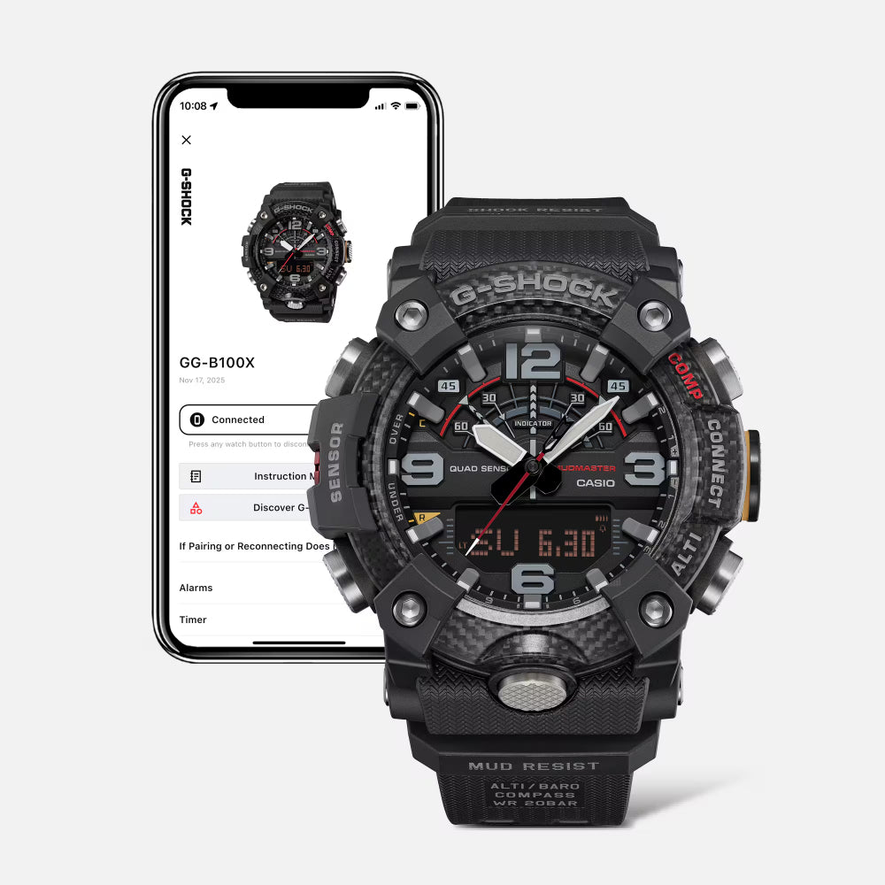 RELOJ G-SHOCK ANÁLOGO - DIGITAL HOMBRE GG-B100X-1ADR