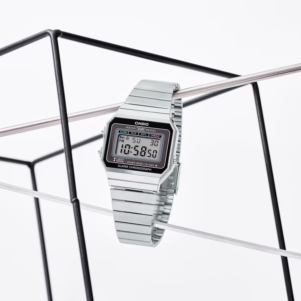 RELOJ CASIO UNISEX A-700W-1A