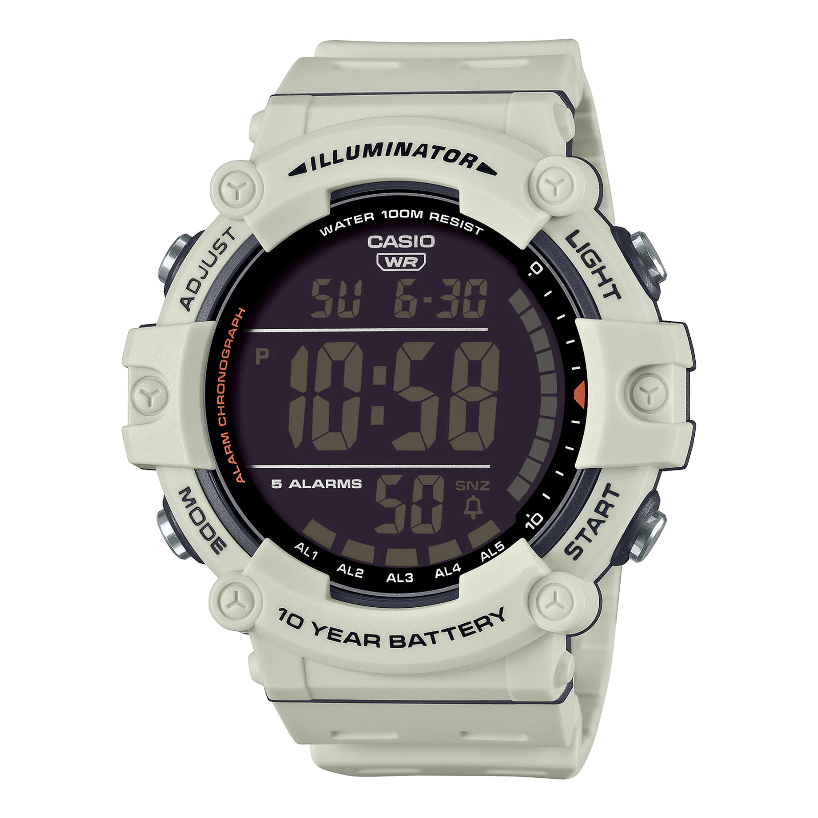 RELOJ CASIO UNISEX AE-1500WH-8B2V
