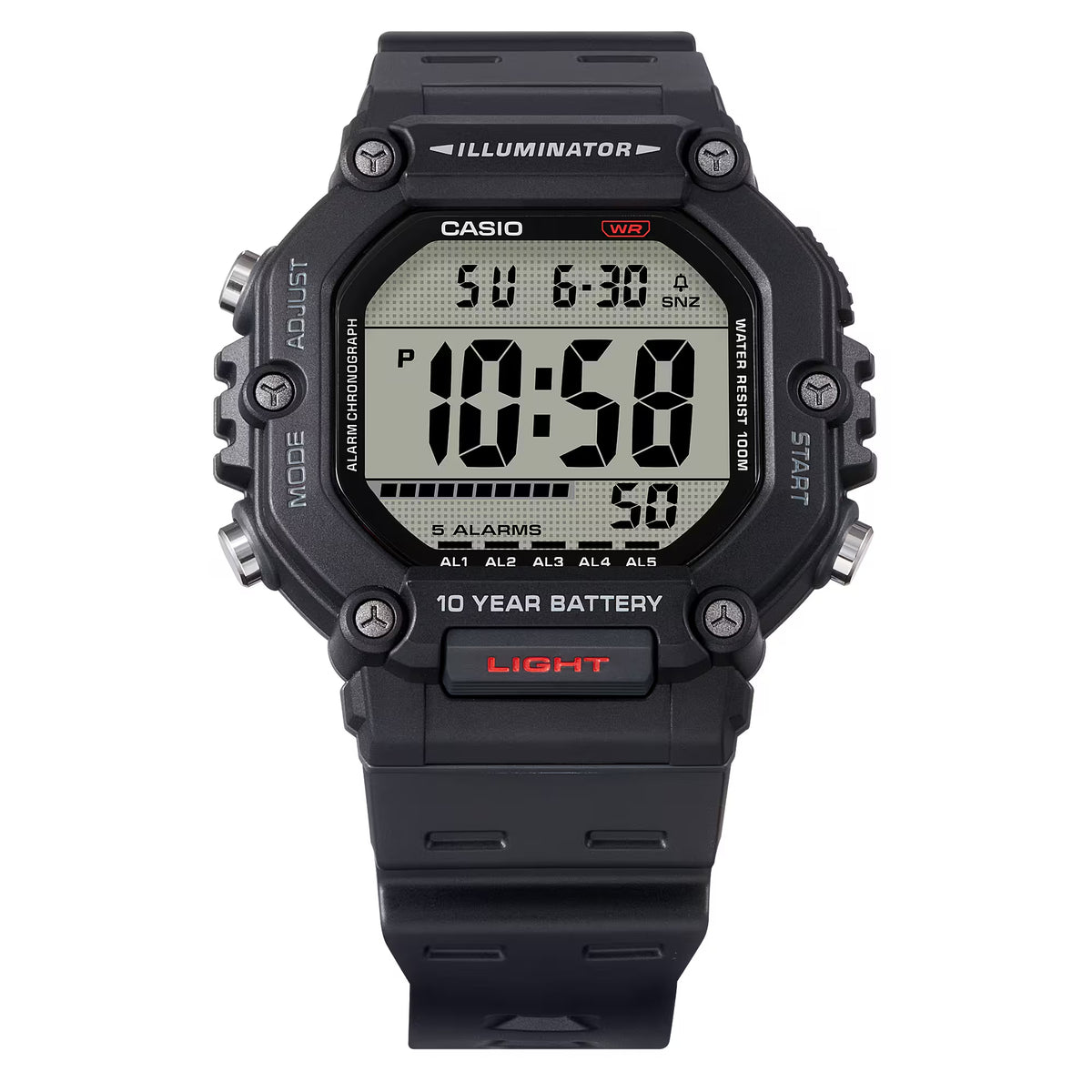RELOJ CASIO UNISEX AE-1600H-1AV