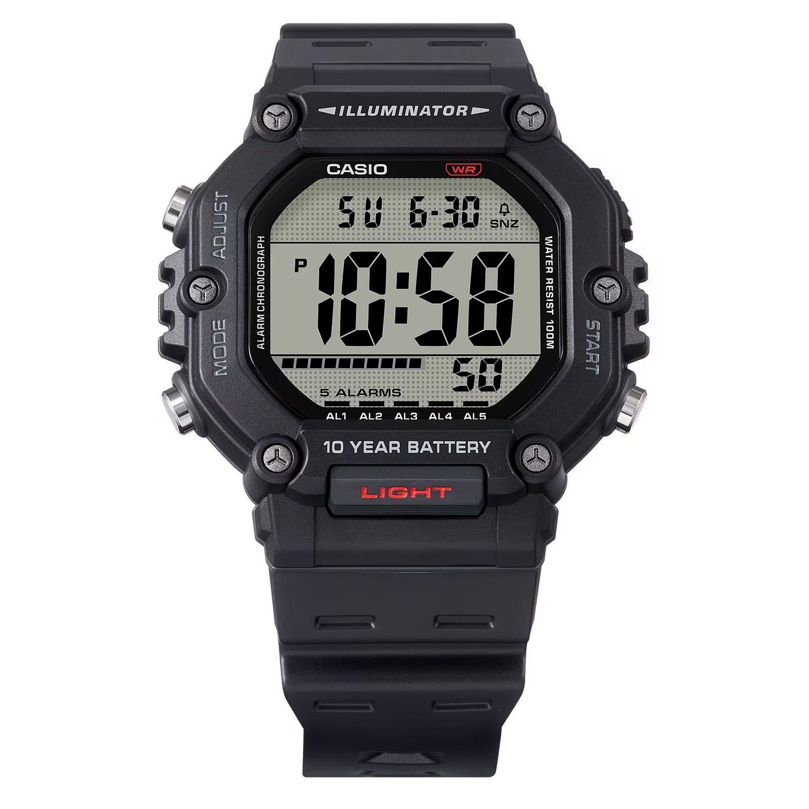 RELOJ CASIO UNISEX AE-1600H-1AV