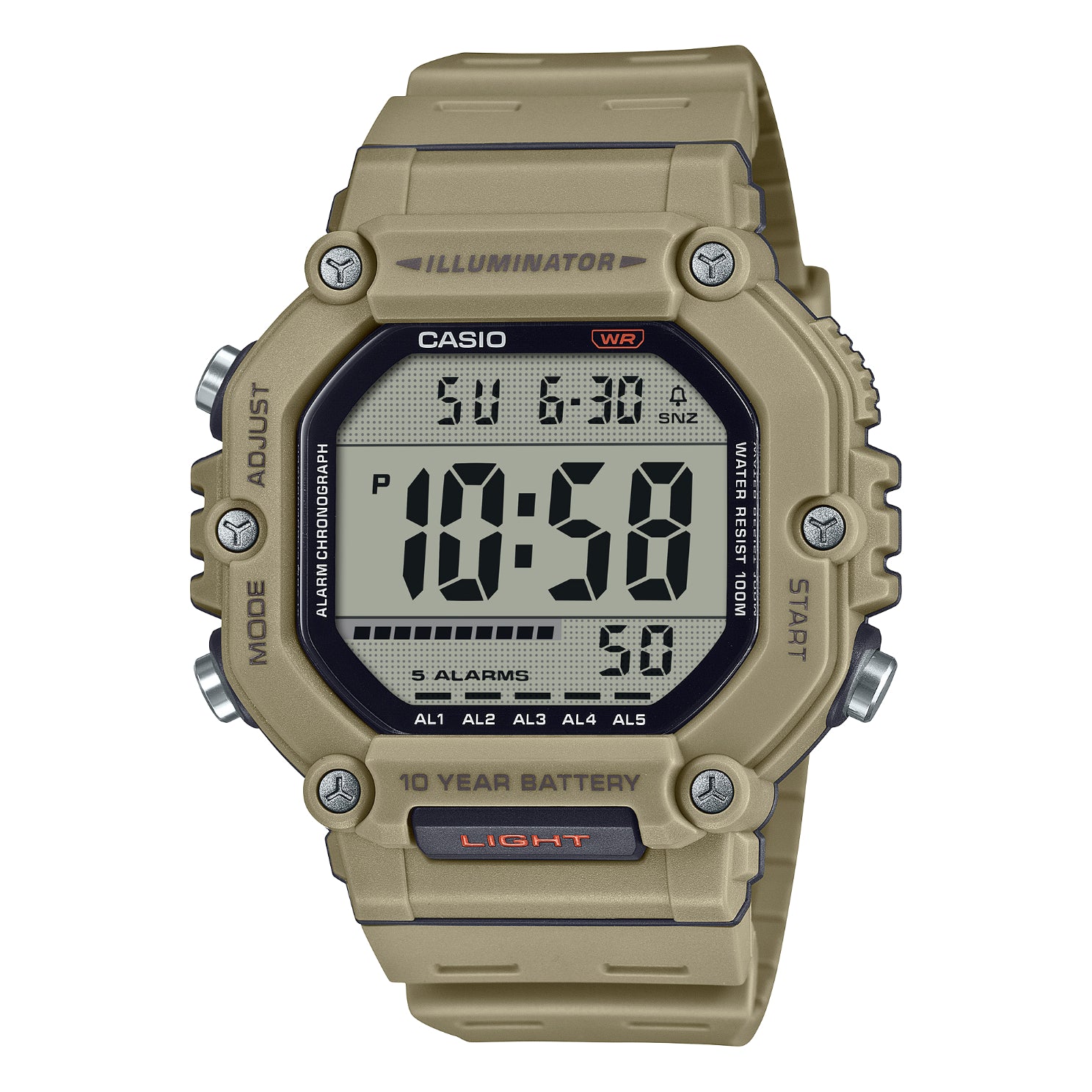 RELOJ CASIO UNISEX AE-1600H-5AV