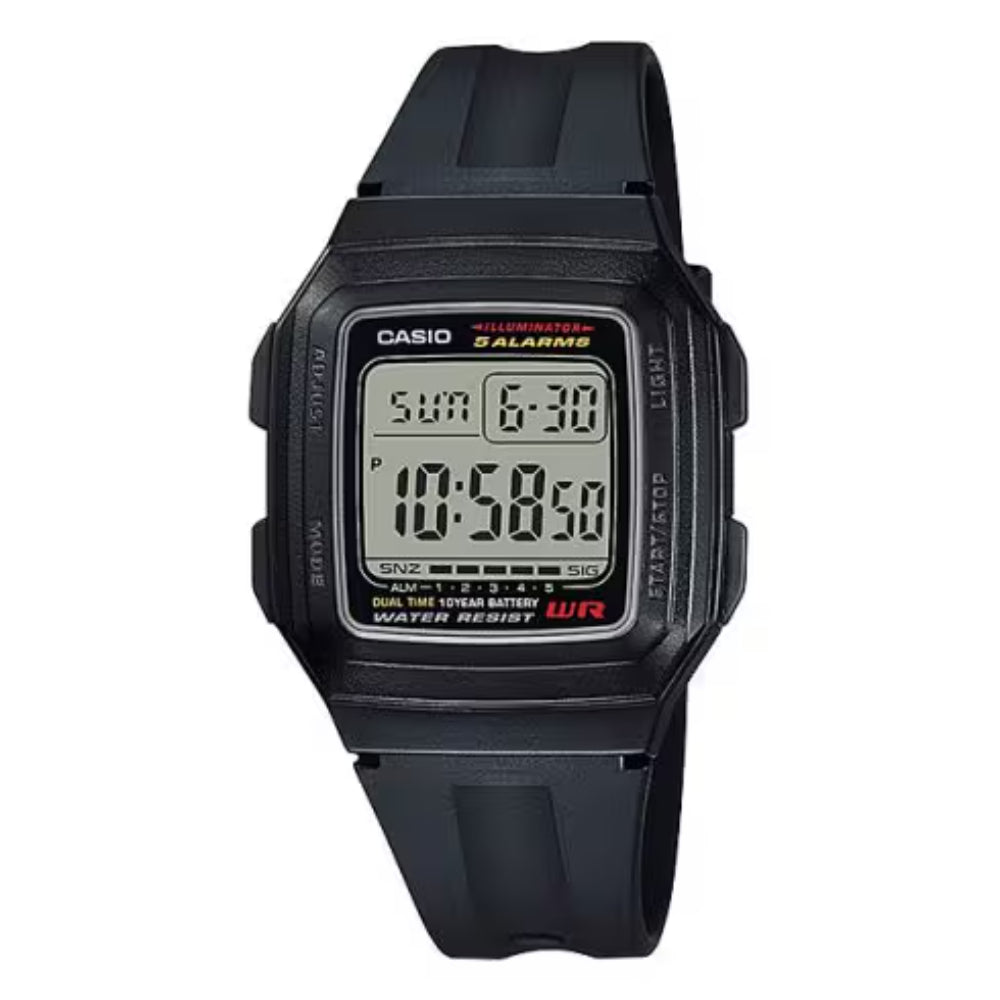 Reloj Casio Digital Unisex Cuarzo F-201WA-1A