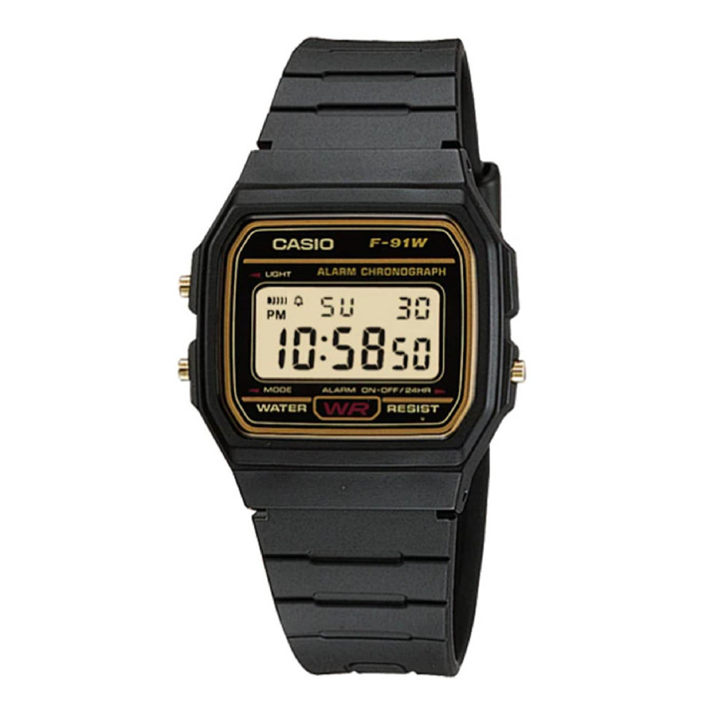 Reloj Casio Digital Unisex Cuarzo F-91WG-9