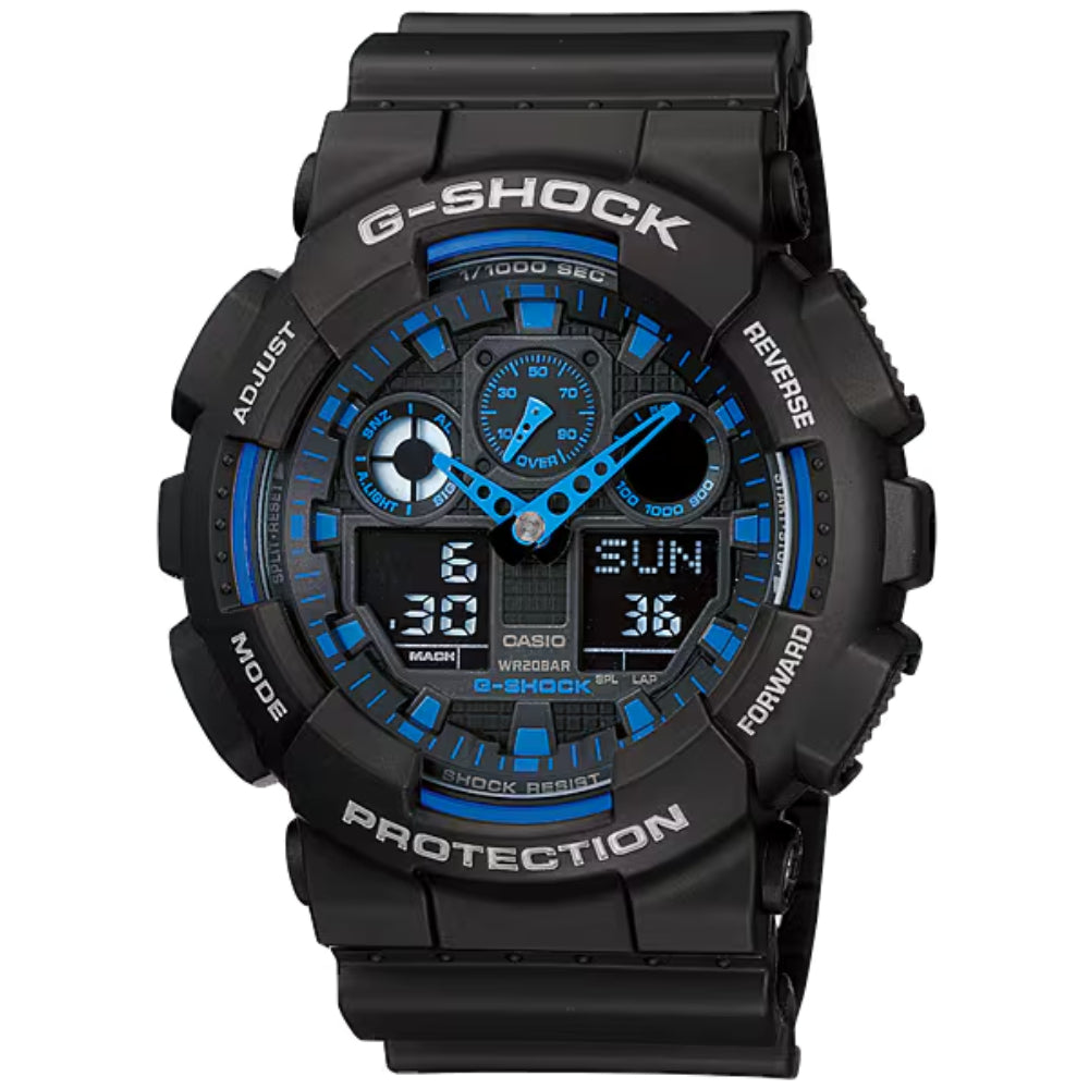RELOJ G-SHOCK ANÁLOGO HOMBRE GA-100-1A2DR