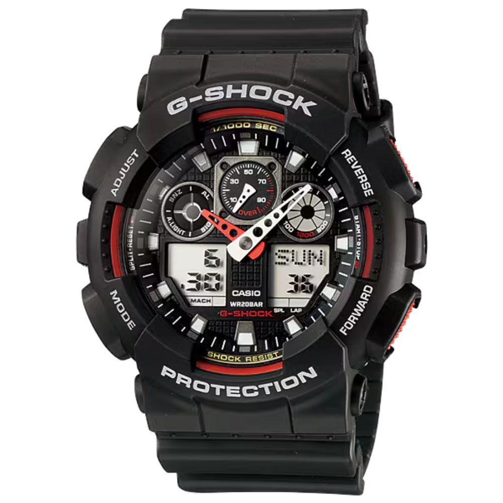 RELOJ G-SHOCK ANÁLOGO HOMBRE GA-100-1A4DR