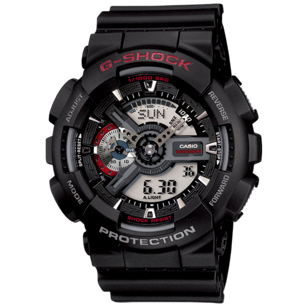 RELOJ G-SHOCK ANÁLOGO HOMBRE GA-110-1AHDR
