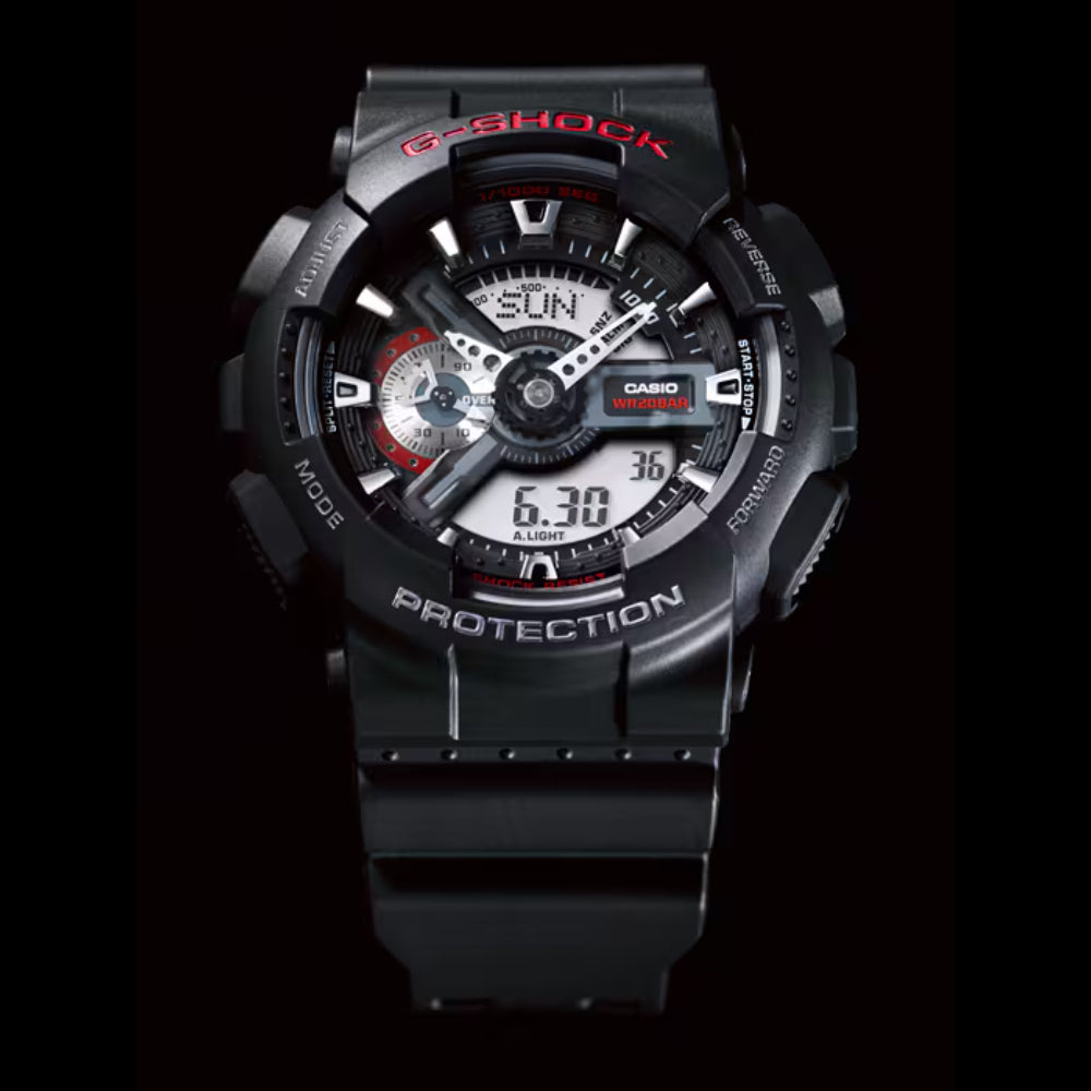 RELOJ G-SHOCK ANÁLOGO HOMBRE GA-110-1AHDR