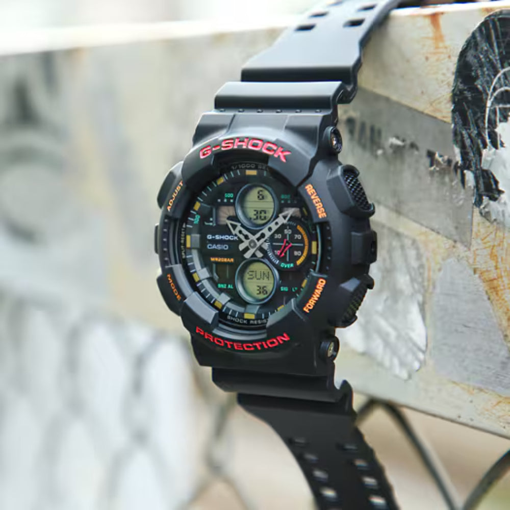 RELOJ G-SHOCK ANÁLOGO HOMBRE GA-140-1A4DR