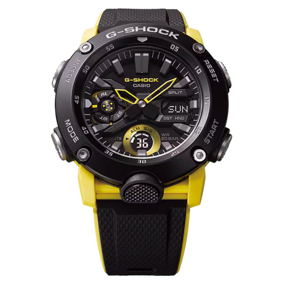 RELOJ G-SHOCK ANÁLOGO HOMBRE GA-2000-1A9DR