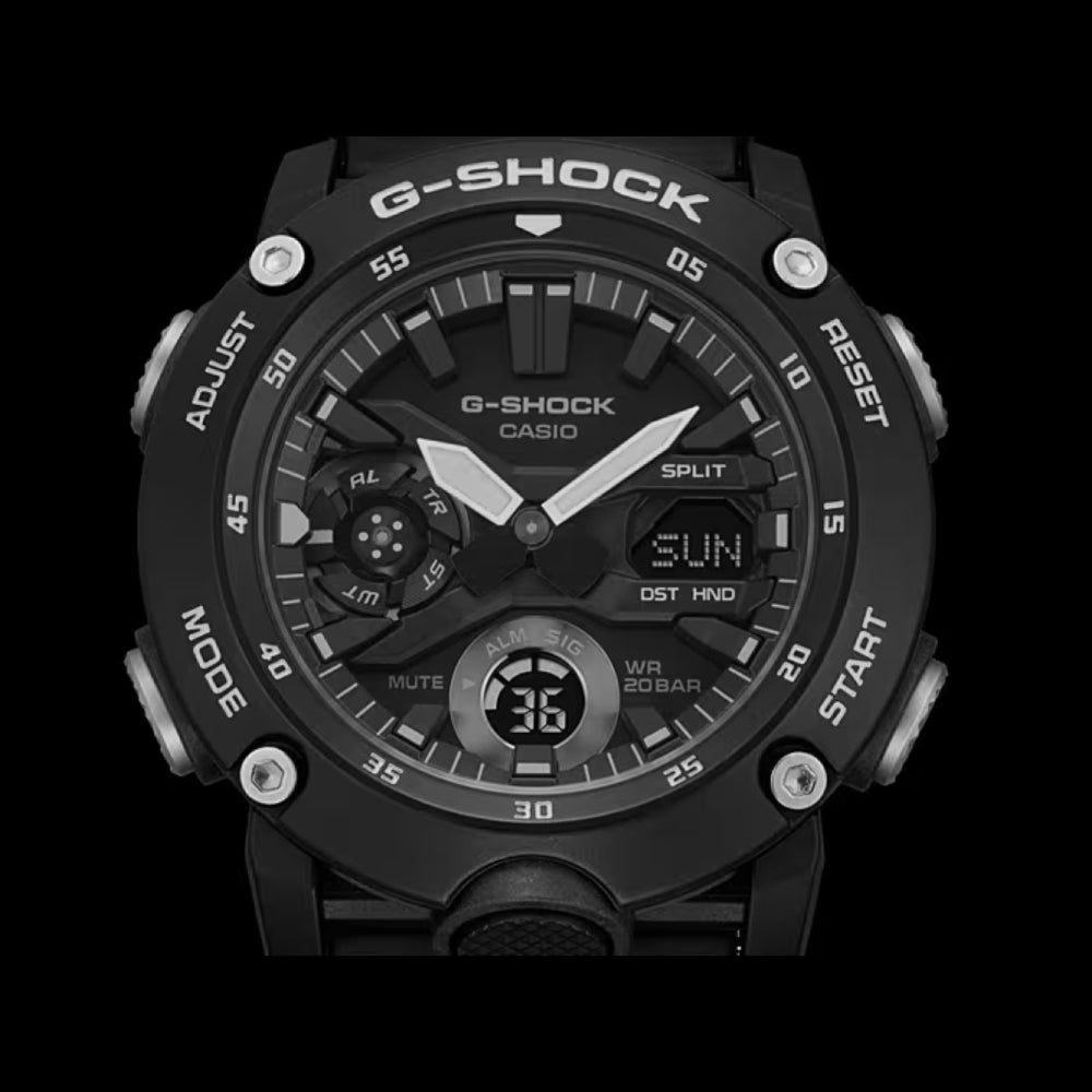 RELOJ G-SHOCK ANÁLOGO HOMBRE GA-2000S-1ADR
