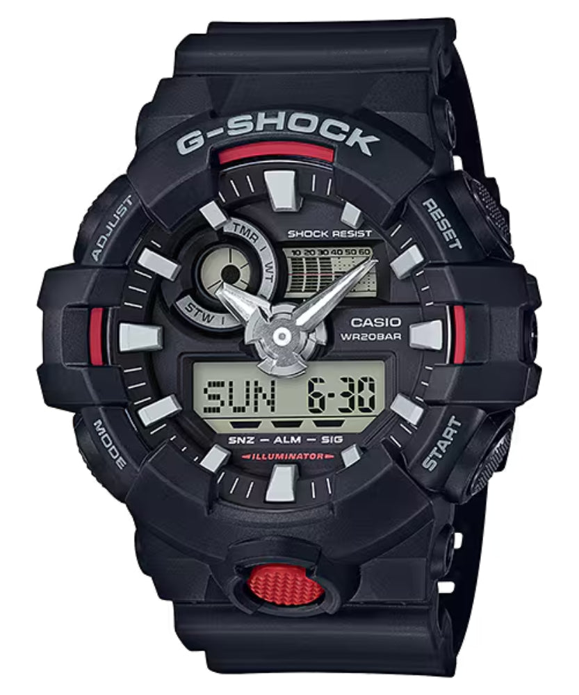 RELOJ G-SHOCK ANÁLOGO HOMBRE GA-700-1ADR