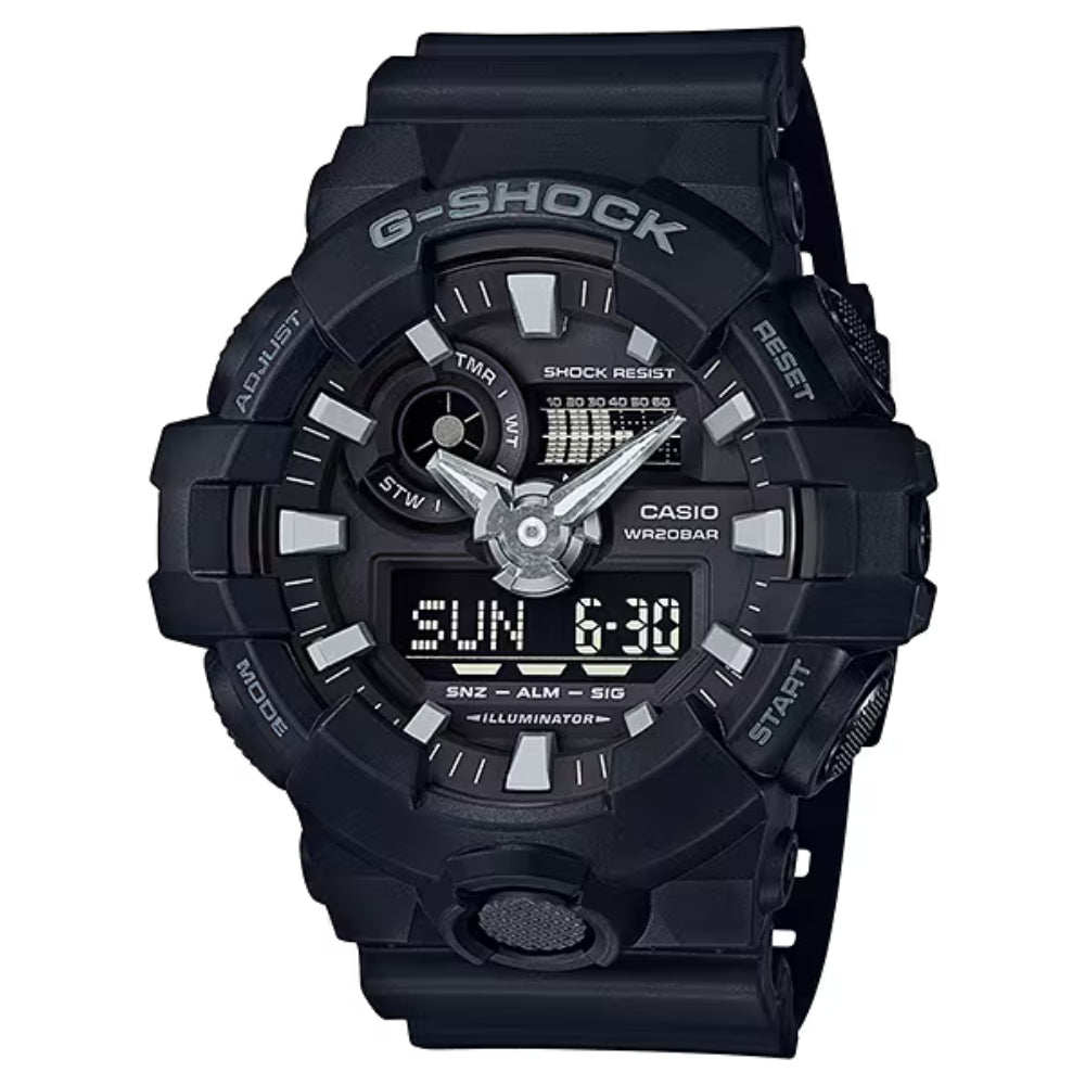 RELOJ G-SHOCK ANÁLOGO HOMBRE GA-700-1BDR