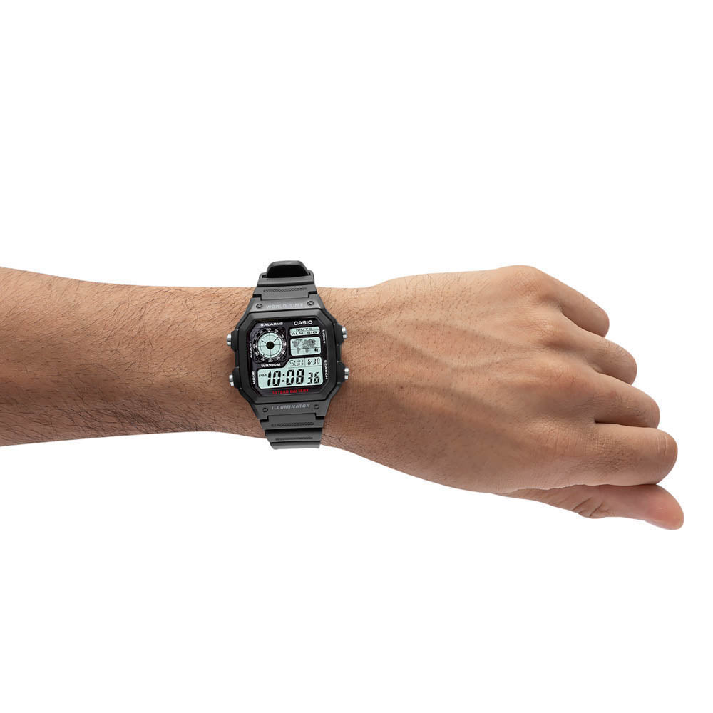 RELOJ CASIO UNISEX AE-1200WH-1AV