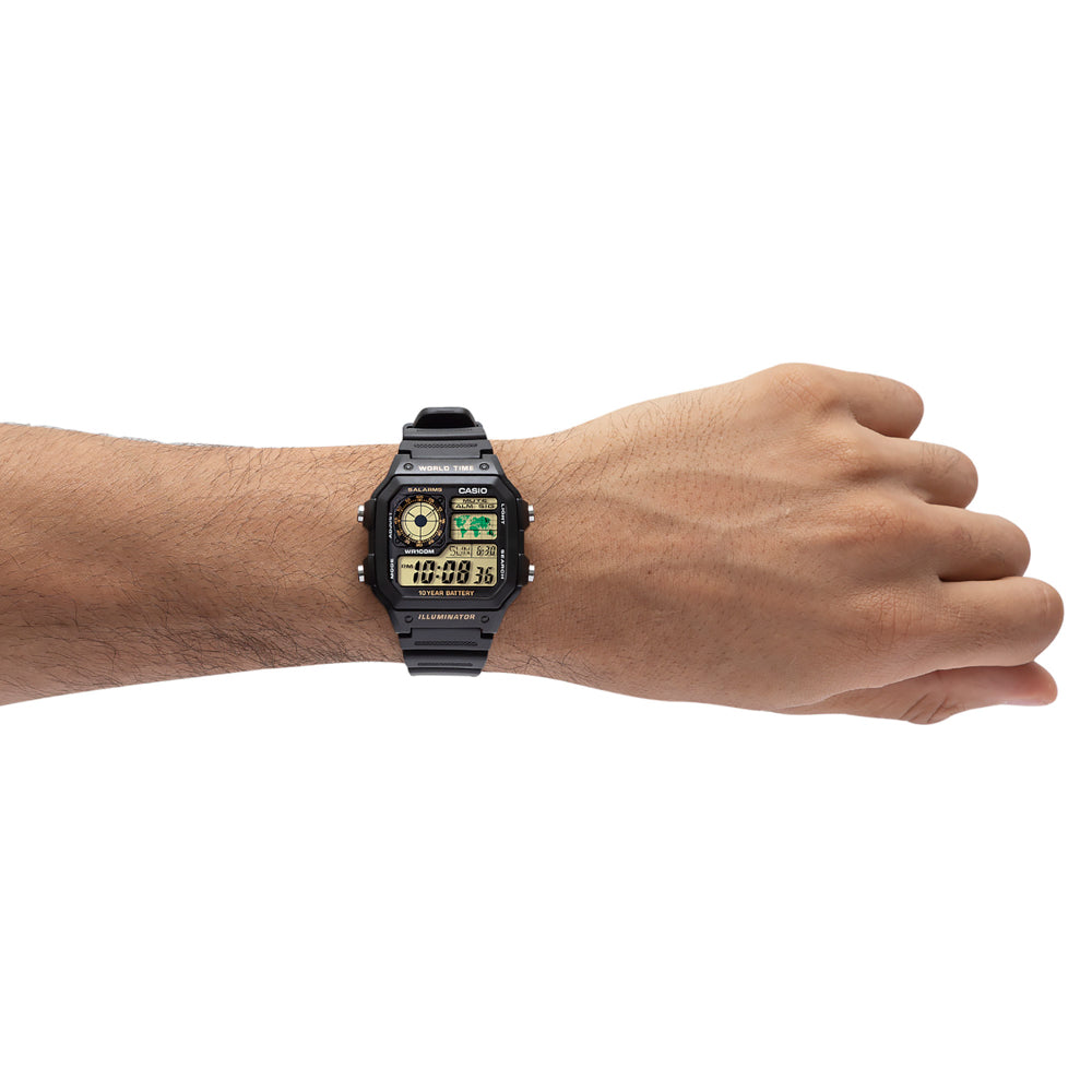 RELOJ CASIO UNISEX AE-1200WH-1BV