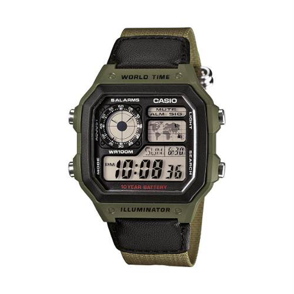 RELOJ CASIO UNISEX AE-1200WHB-3BV