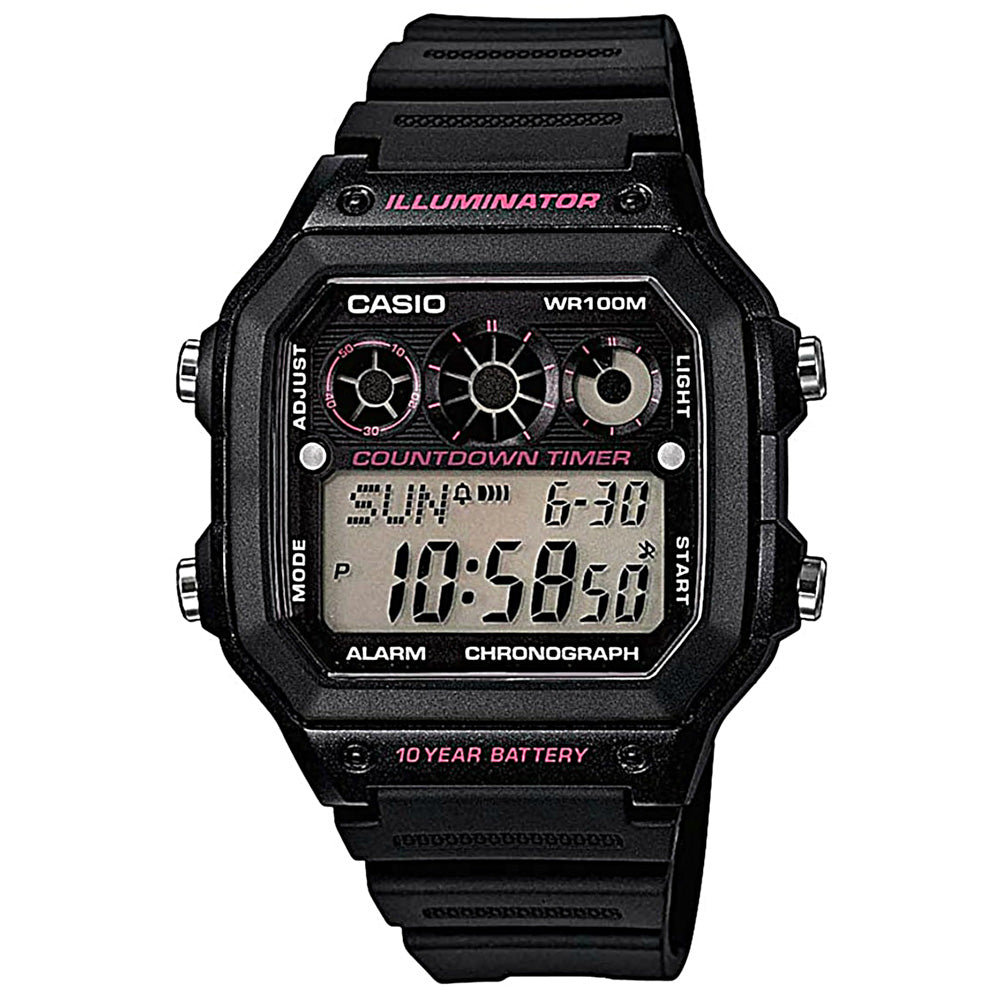 RELOJ CASIO UNISEX AE-1300WH-1A2V