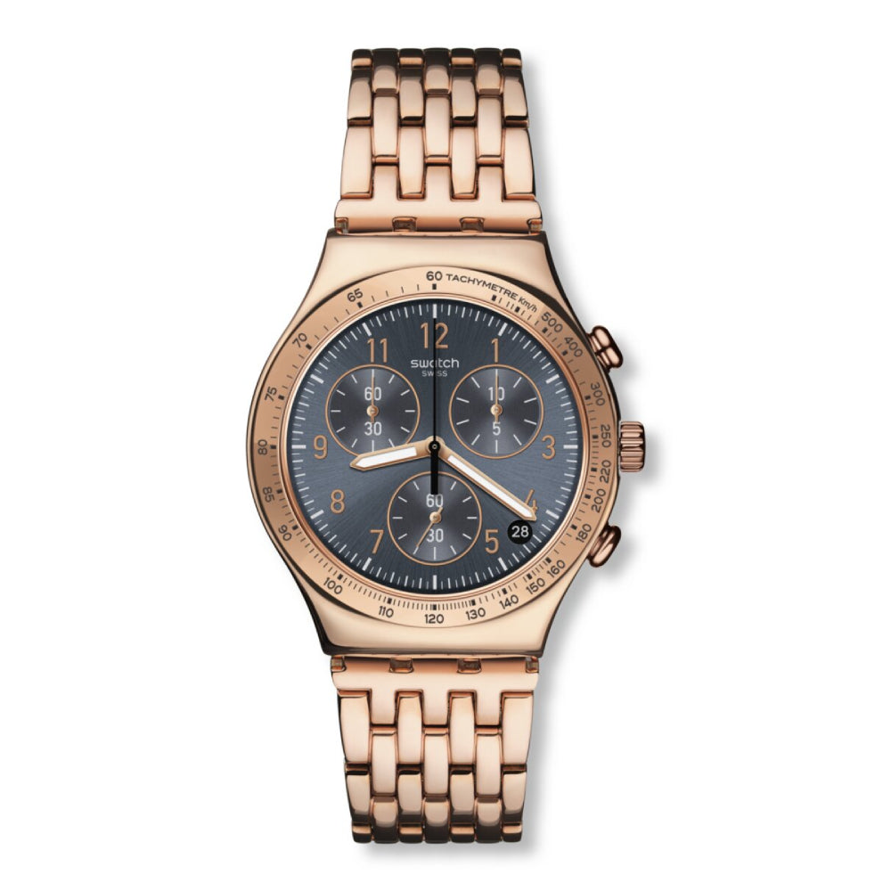 RELOJ SWATCH IRONY CHRONO UNISEX 40 mm YCG418GD