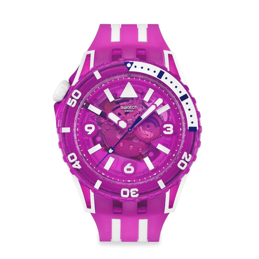 RELOJ  SWATCH 44 mm UNISEX SCUBAQUA SSCU09P100