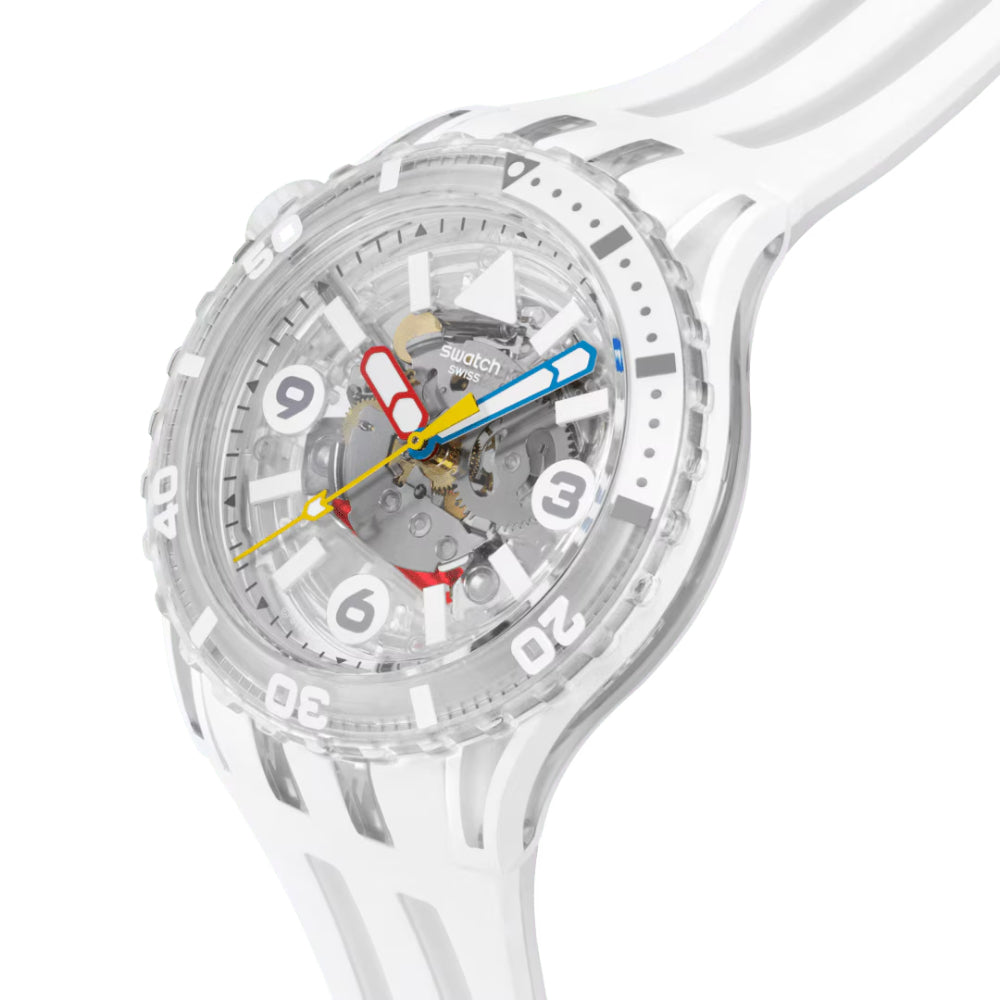 RELOJ SWATCH SCUBAQUA UNISEX 44 mm SSCU09K100