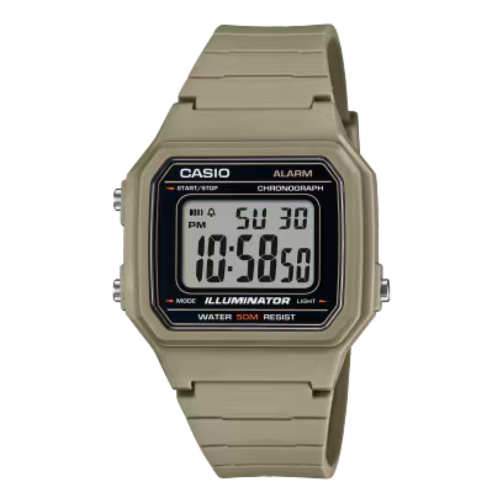 Reloj Casio Digital Unisex Cuarzo W-217H-5AV