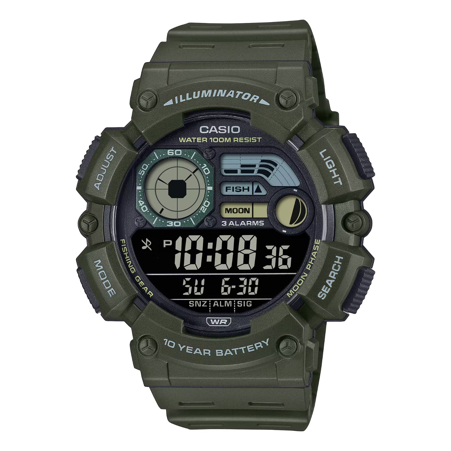 RELOJ CASIO UNISEX WS-1500H-3BV