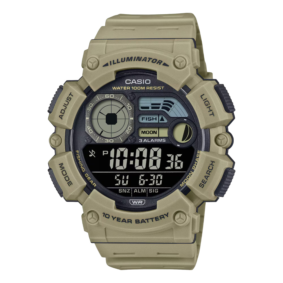 RELOJ CASIO UNISEX WS-1500H-5BV