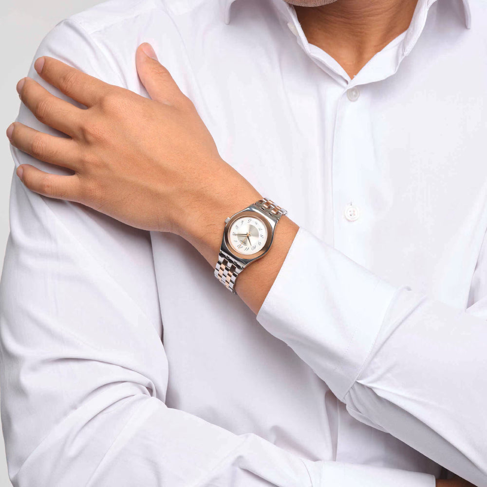 RELOJ SWATCH IRONY MEDIUM UNISEX 33 mm YLS454GC